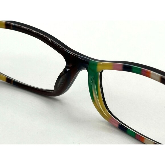 Kate Spade KSR02 TS10 51-16 Eyeglasses Frames Only Dk Tortoise MultiColr Stripe - Picture 7 of 16